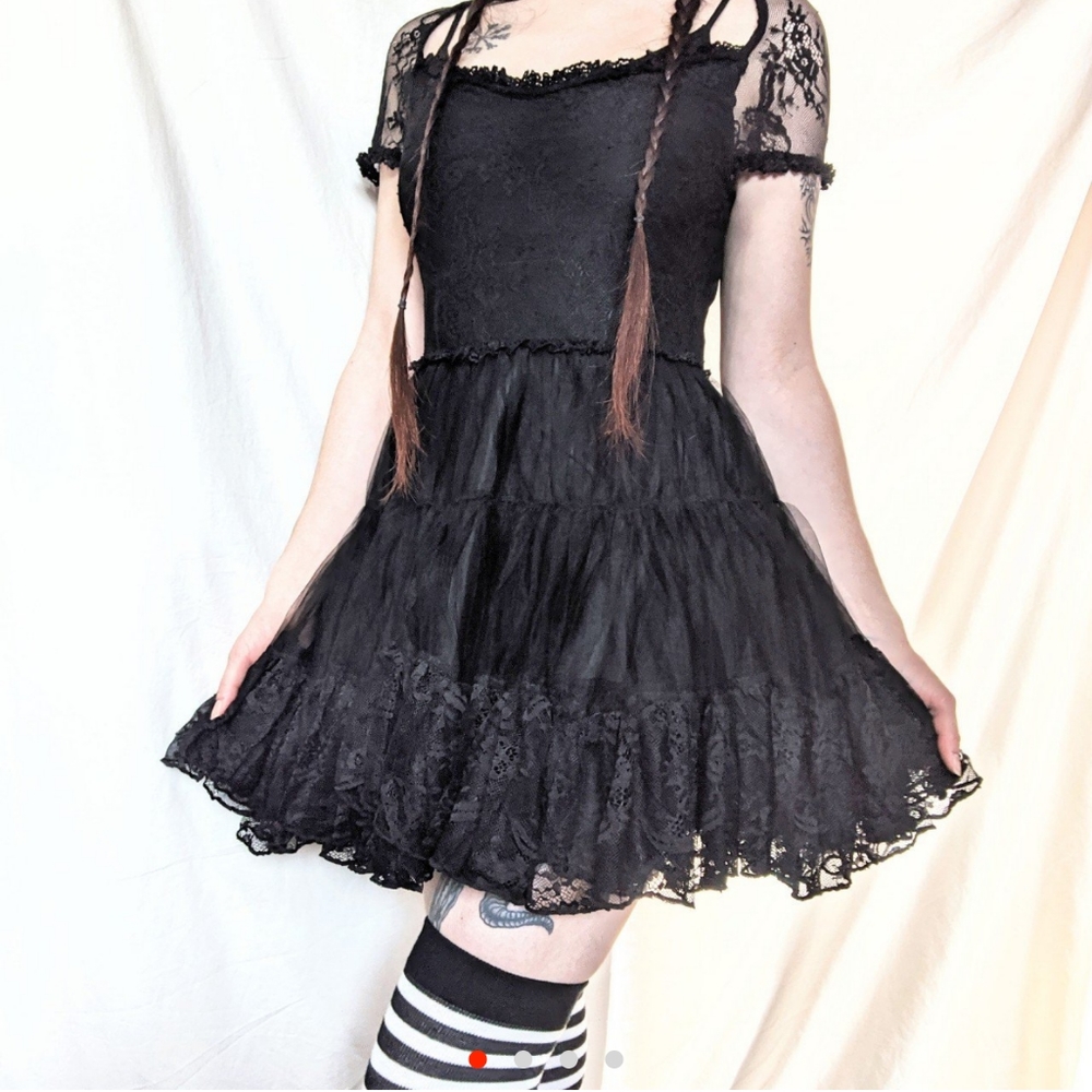 Killstar She's in Parties dolly witchy goth dress